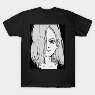 Portrait girl T-Shirt